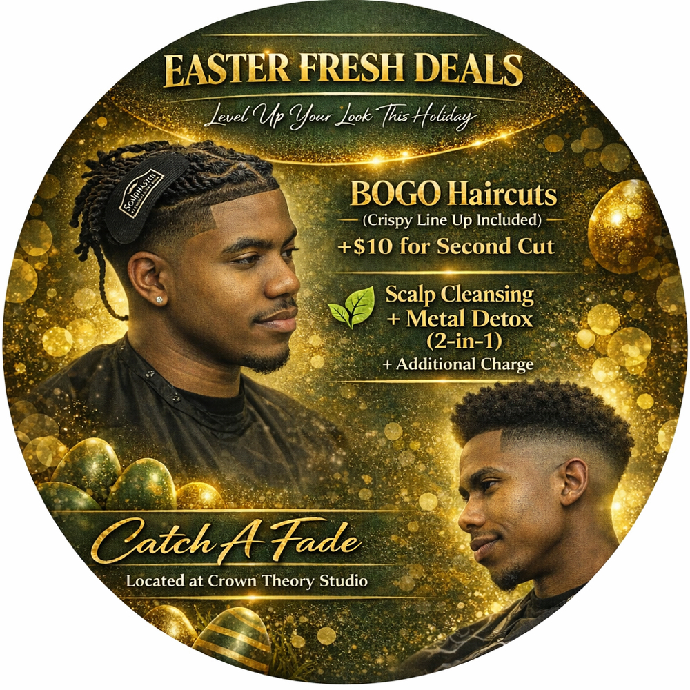 Bogo Haircut speacial at Crown Theory Studios in Holiday, FL