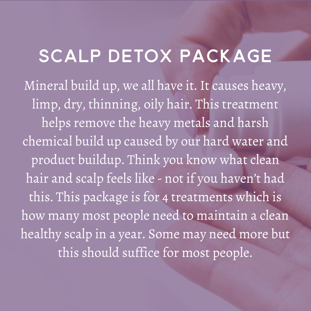 Scalp Detox Package