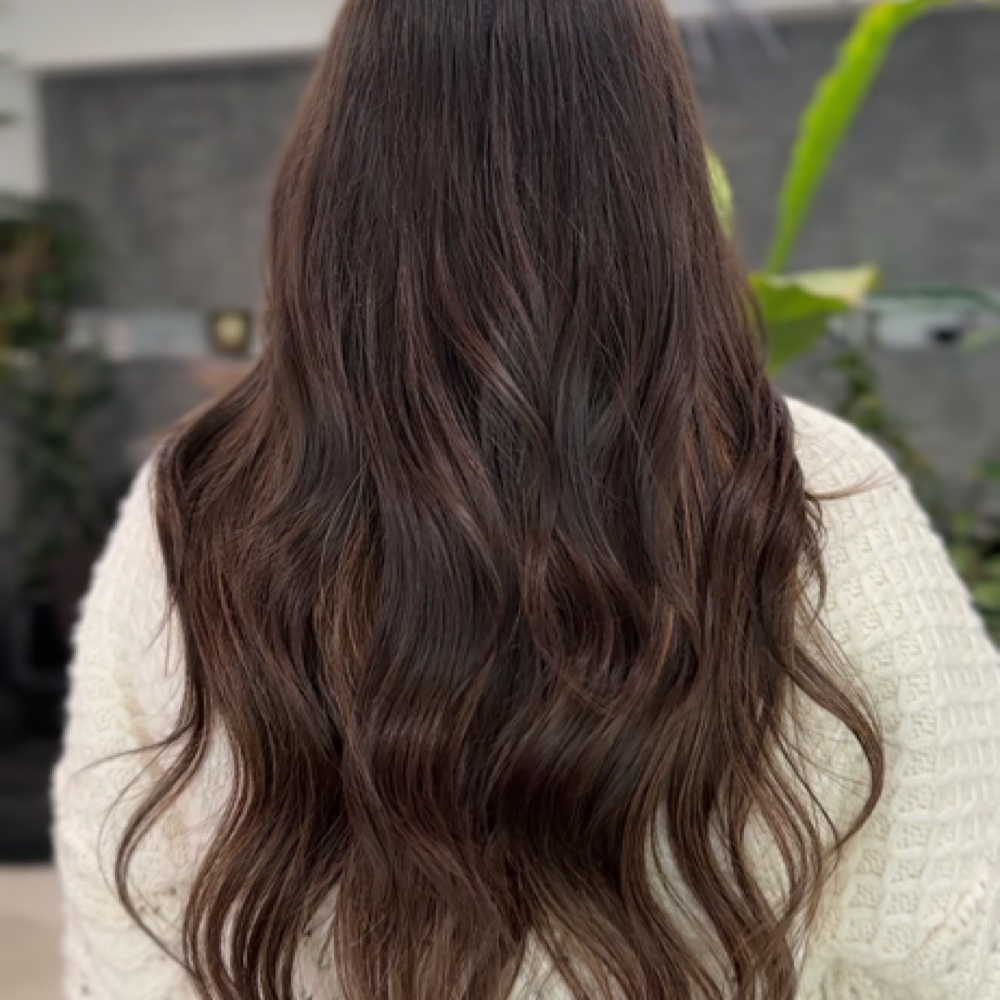 Blow Dry + Curl/Straighten at Lauren Silagy Hair Design in Brea, CA