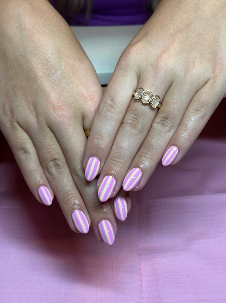 The Fresh Set (Full Gelx set) at Aesthetically Adelina in Murfreesboro, TN