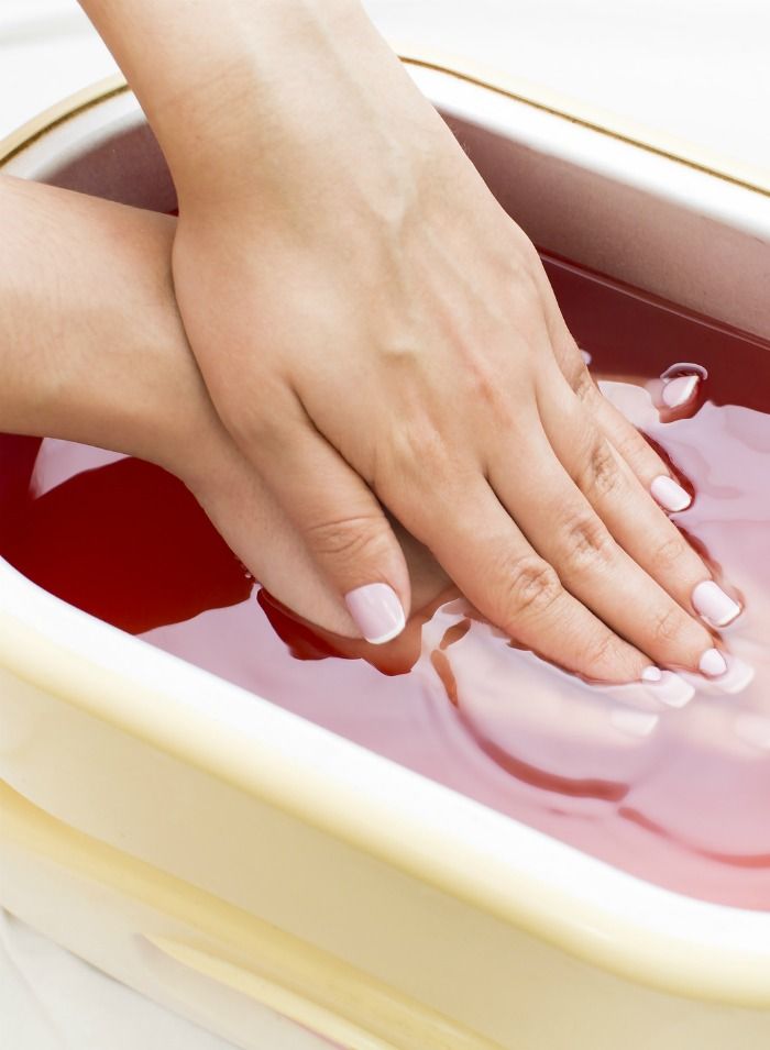 Hand Paraffin Dip at MYangNails in Mocksville, NC