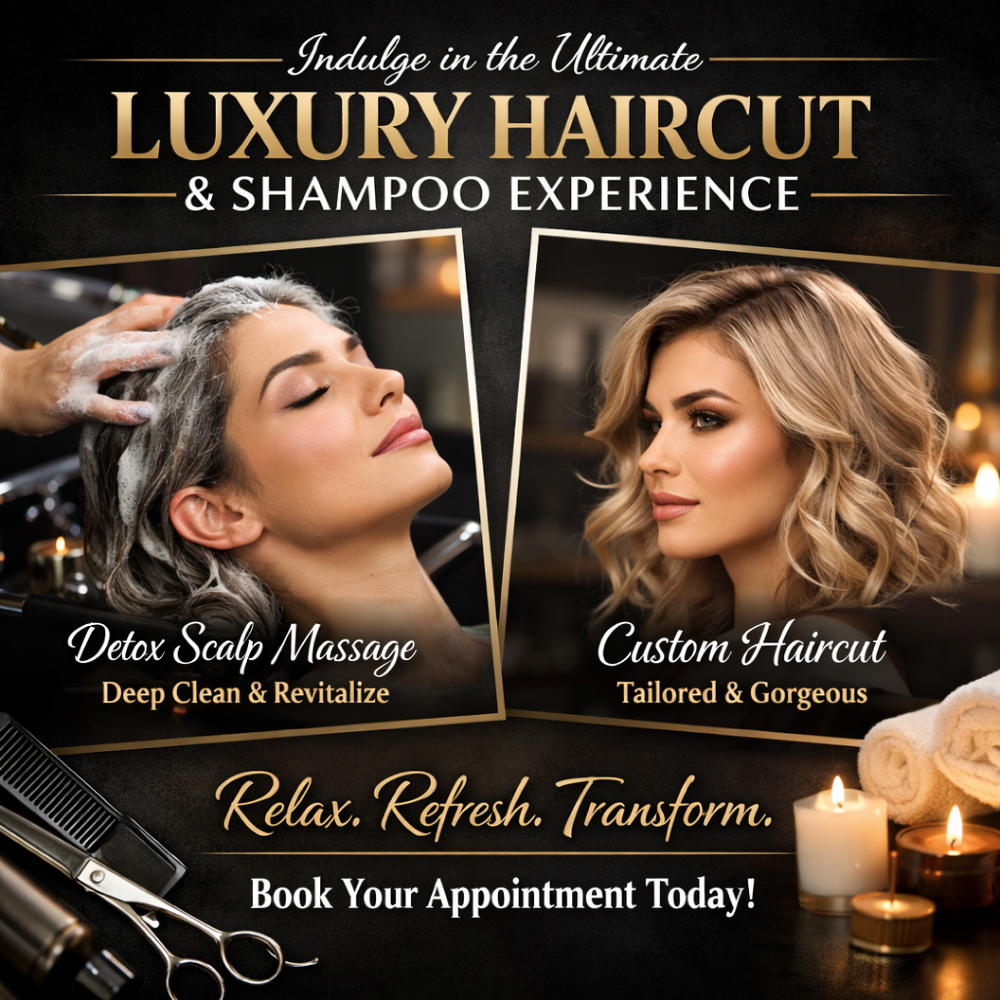 ✨ Luxury Woman Haircut ✨ at Mildred’s Hair Studio in Concord, CA