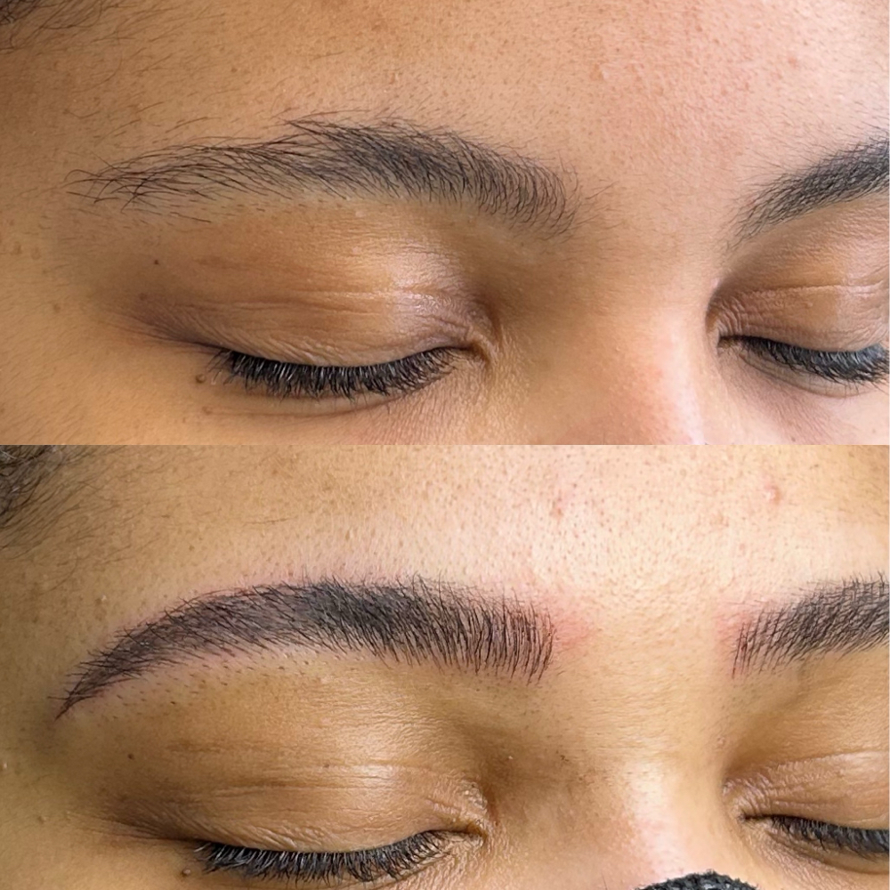 Combination Brows (Microblading & Shading)