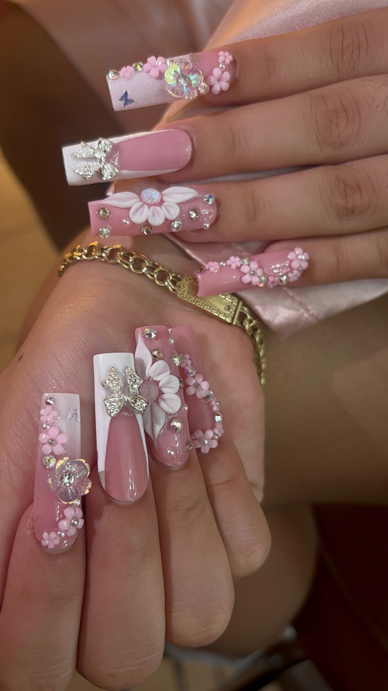 A Lil Boujee Free Style at A lil boujee nail boutique & spa in Harlingen, TX