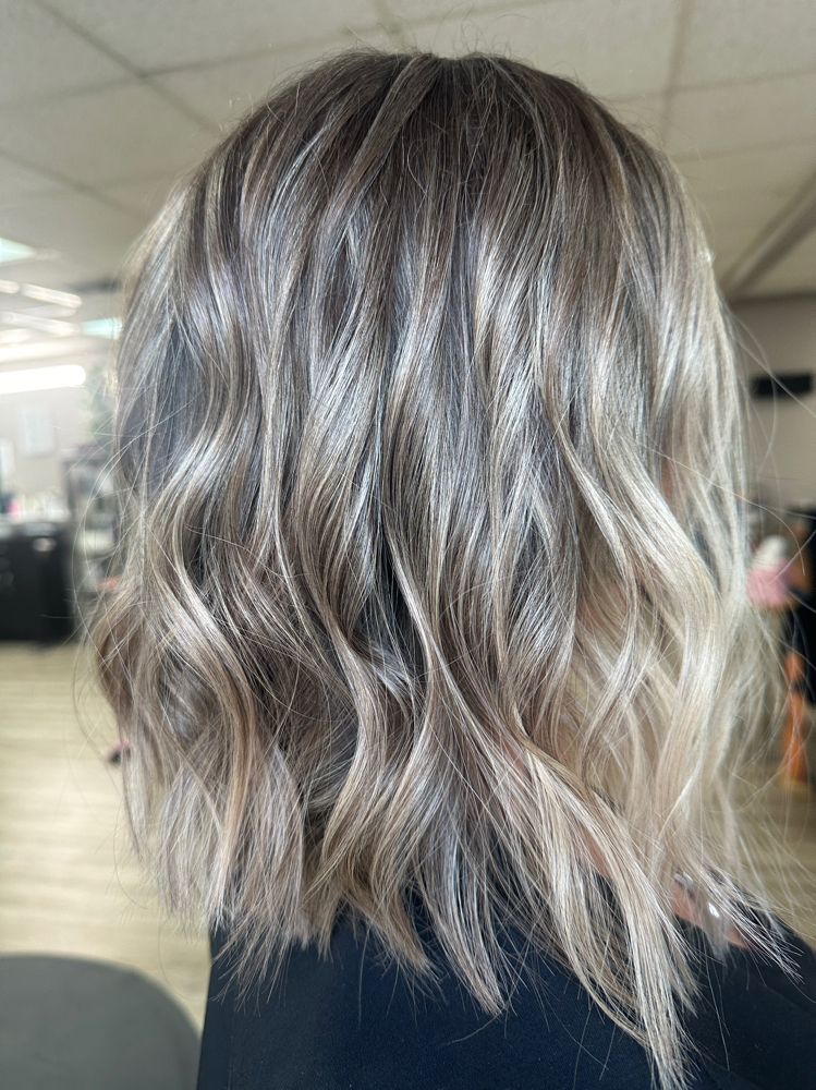 Balayage/Lived-In Blonde + No Cut