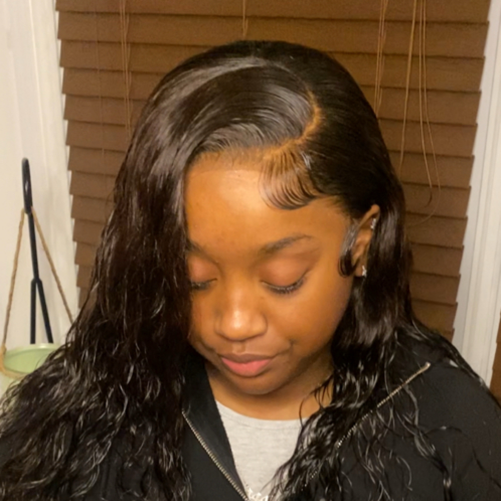 Wig Install And Style at Cue Hair Spa in Indianapolis, IN