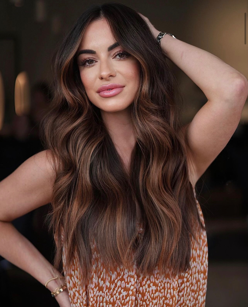 Blowout- Long/thick hair/extensions