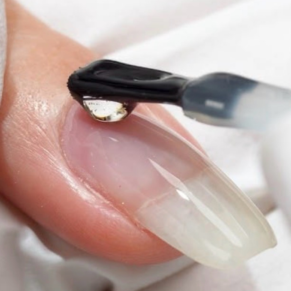 Hard Gel Overlay at The Pink Suite in teaneck, NJ