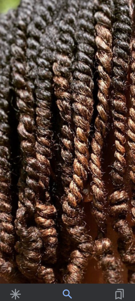 TWO STRAND TWIST OR BASIC CORN ROWS