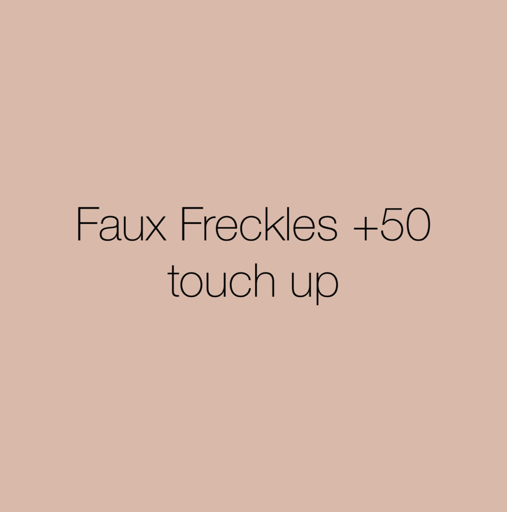 Faux Freckles +50 Touch Up