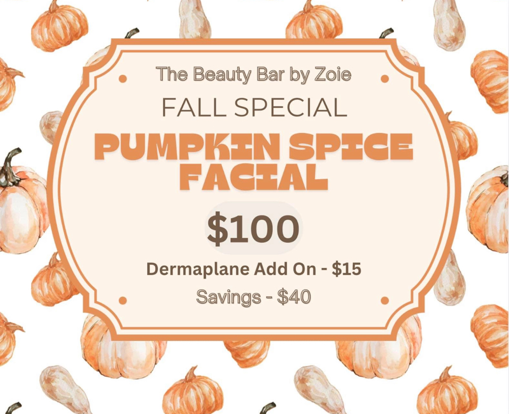 Pumpkin Spice Facial