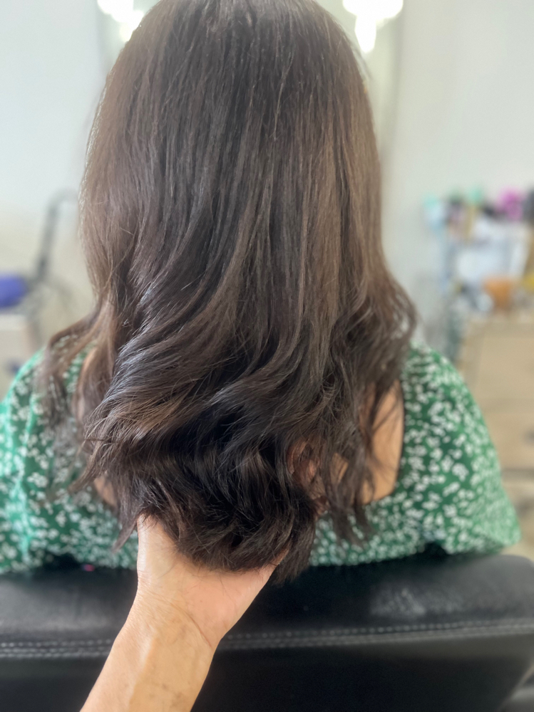 All Over Color & Haircut