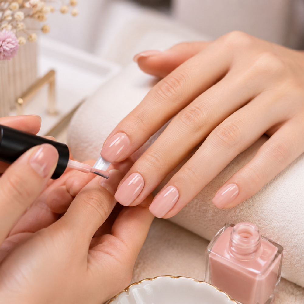 Classic Manicure with Gel Color at Venice Nails & Head Spa in Kyle, TX