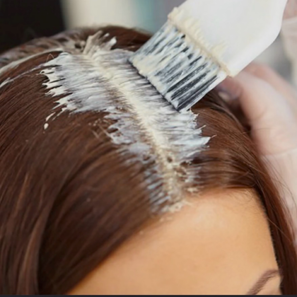 Roots touch up at Luxe Hair Lounge in brooklyn, NY