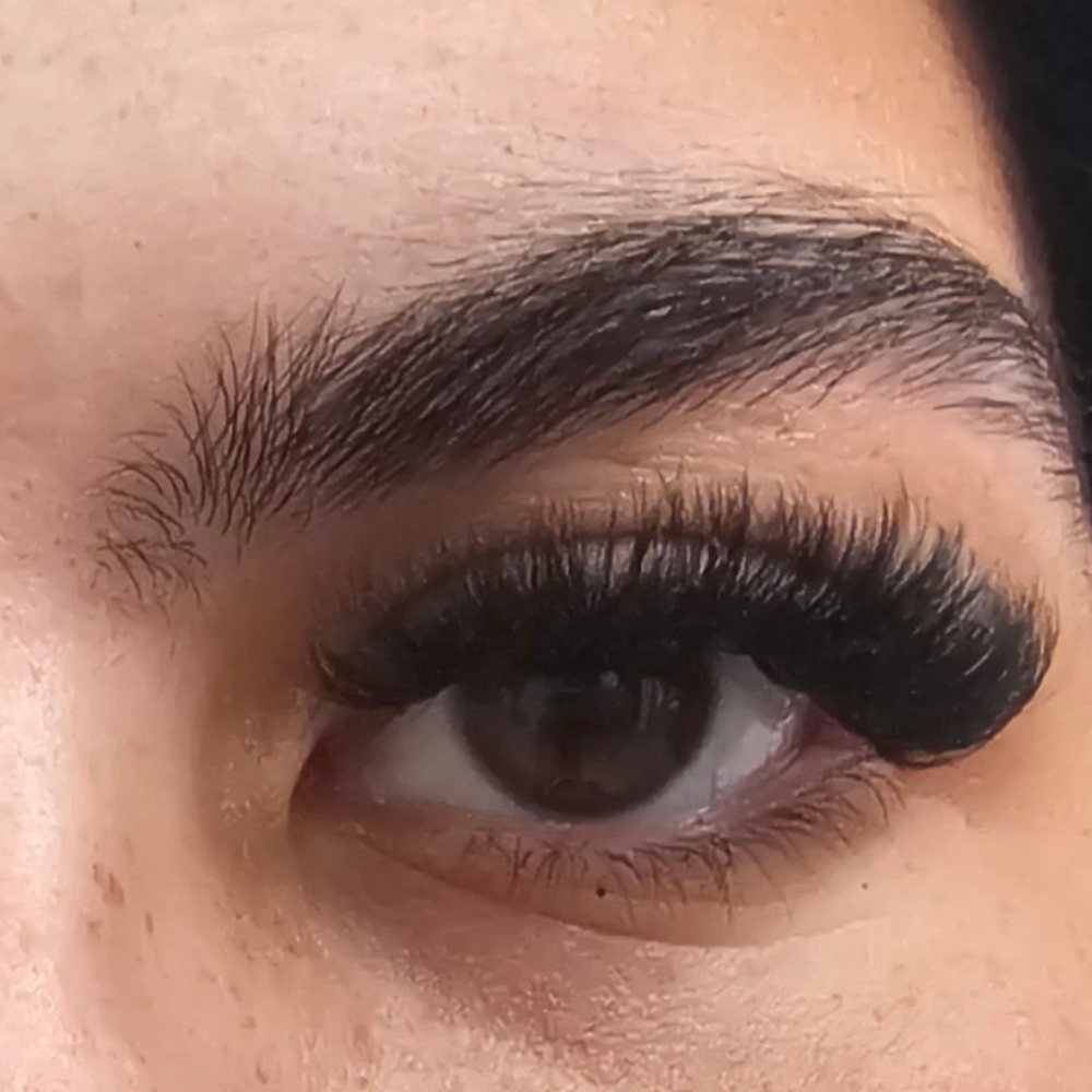 Mega Volume LED Lash Extentions at Bombshell Beauty in Roanoke, IN