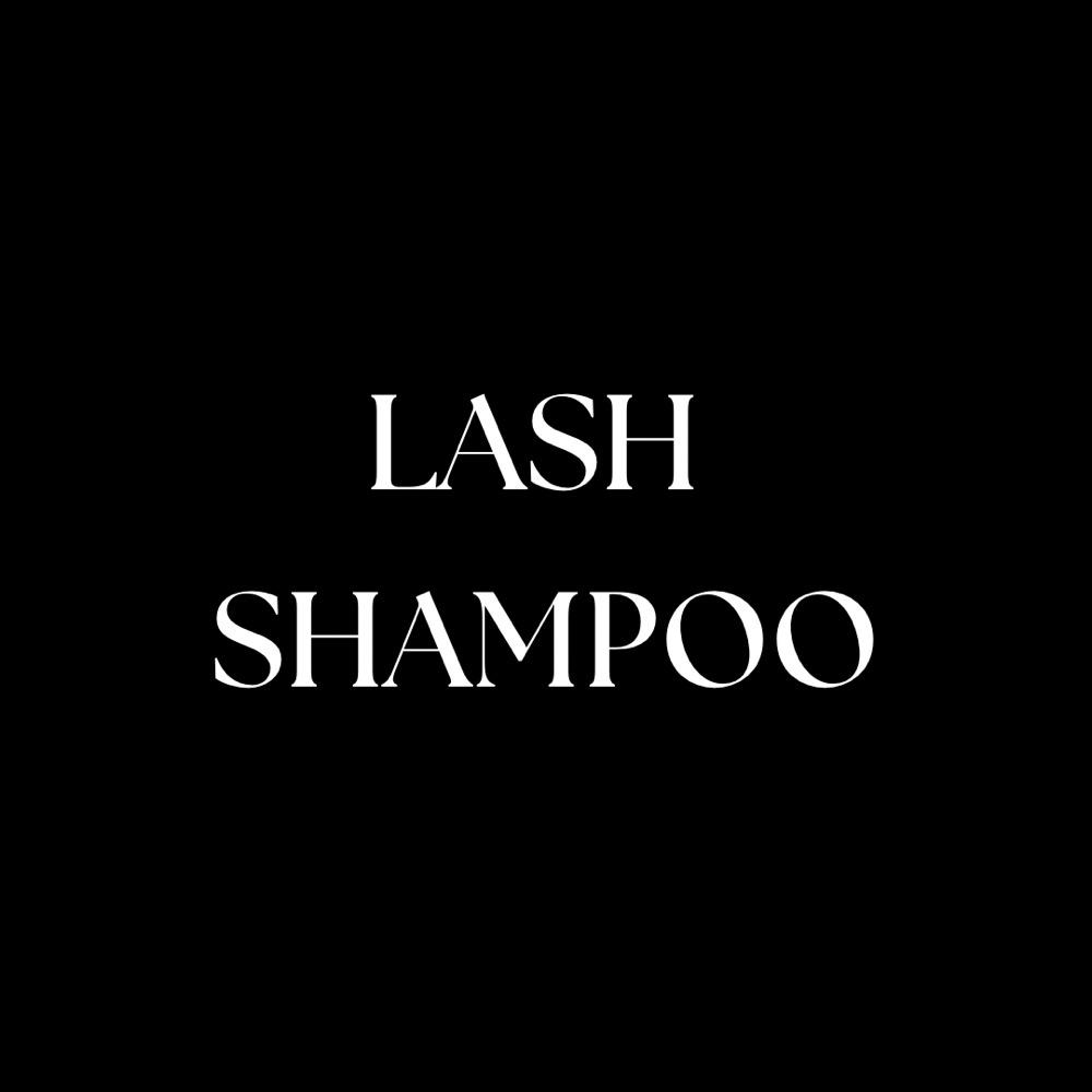 Lash shampoo