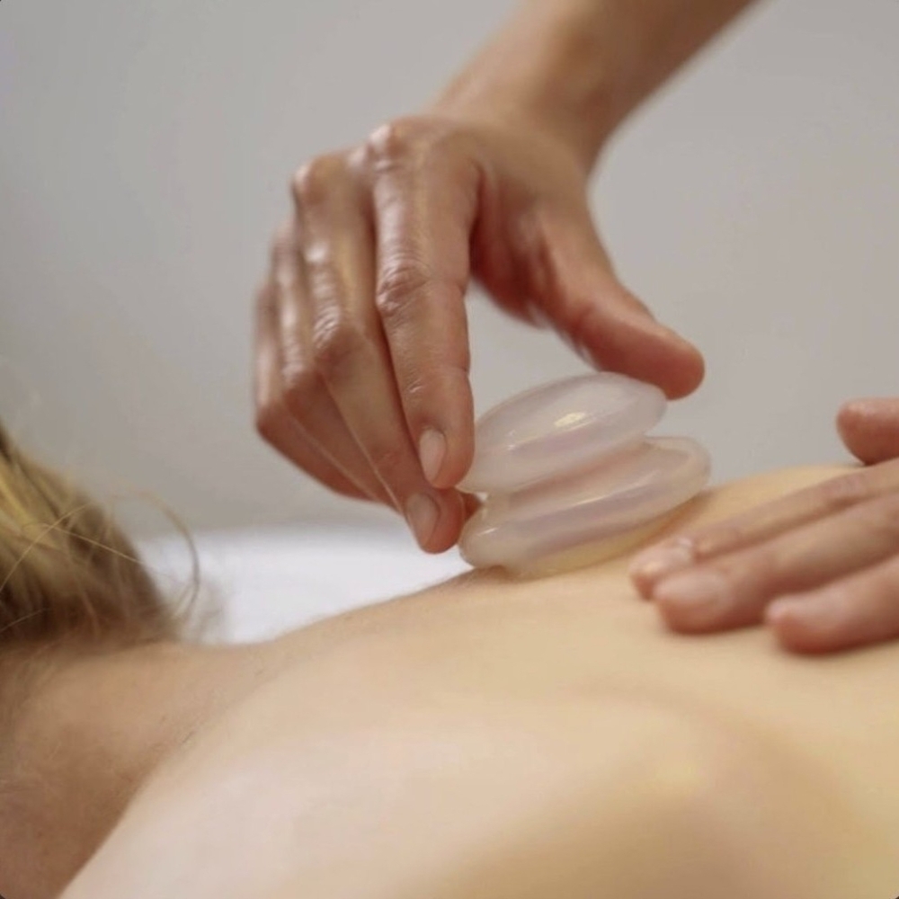 60-min with cupping add-on (+ Tax) at Heart of Rose Massage in Hilliard, OH