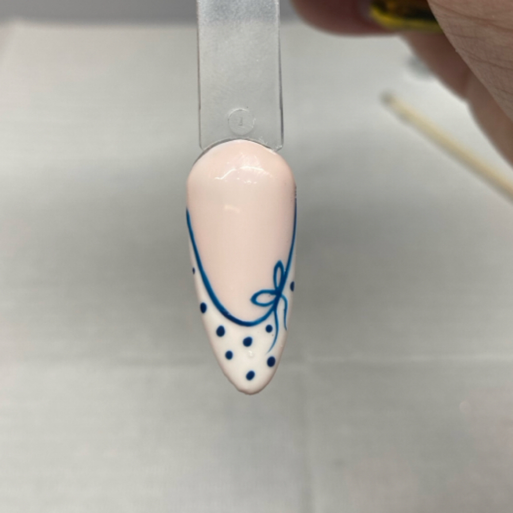 Polka Dot French tip