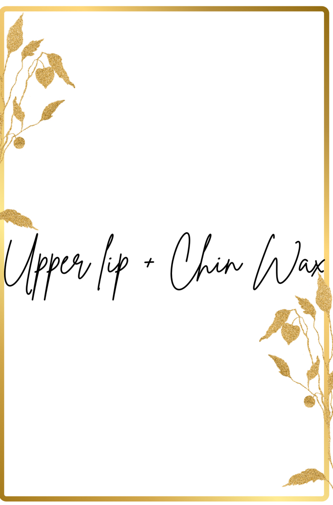Chin + Upper Lip Wax at Esthetics by Eleyna Marie LLC in Mooresville, IN