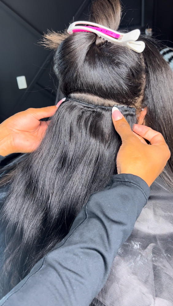 Clip In Install at Accessory Hair Studio in Monroeville, PA