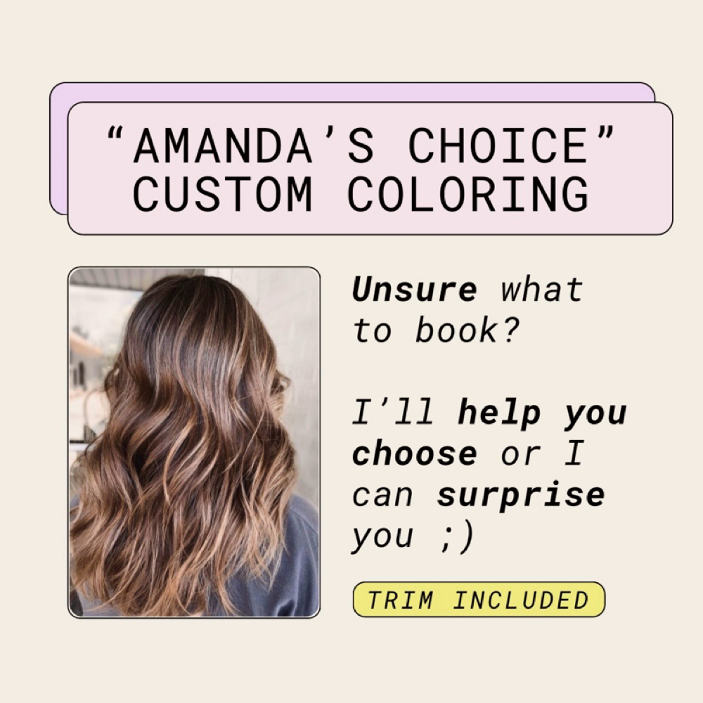 Custom Color With Amanda