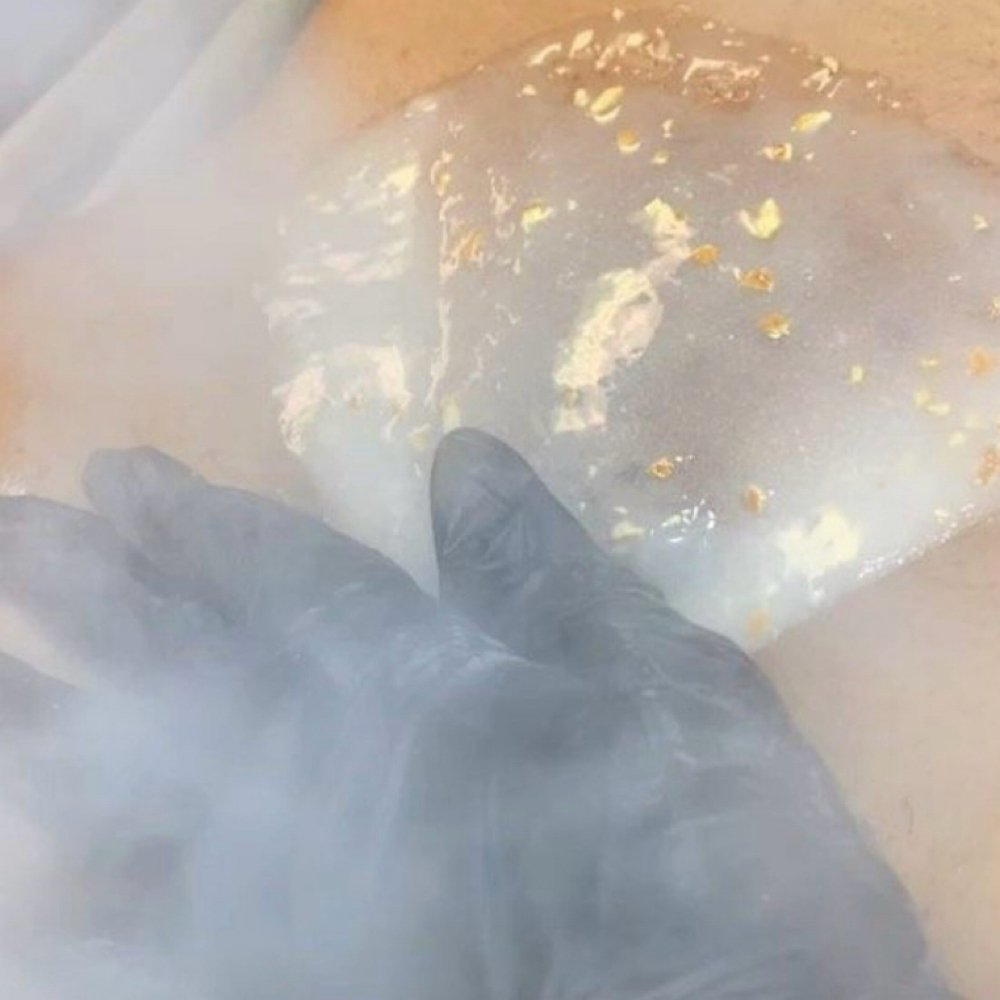 The Peach Polish • Intimate Area at The Powder Room By Joanne, LLC in Whittier, CA
