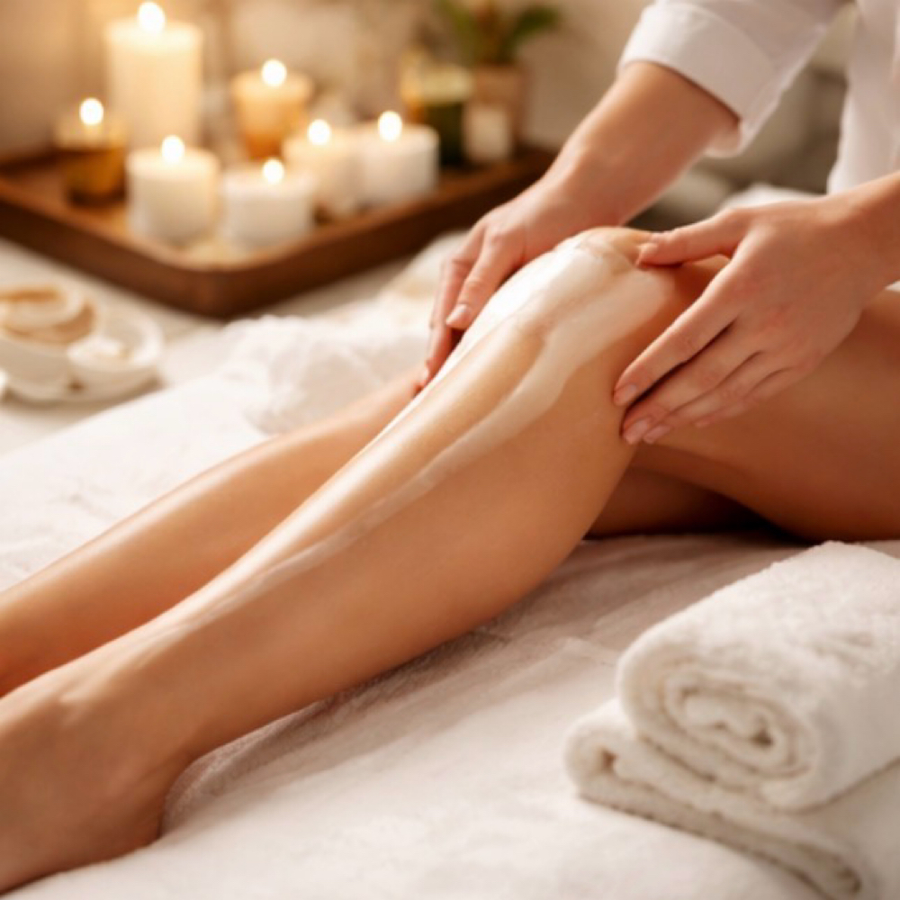 Leg Treatment at Signature A Aesthetics in Menomonie, WI