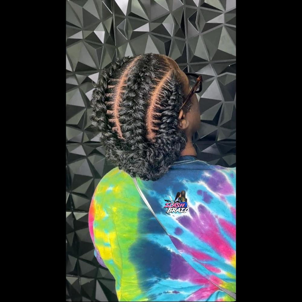 Butterfly Braids (4) at ILASHNBRAID in Houston, TX