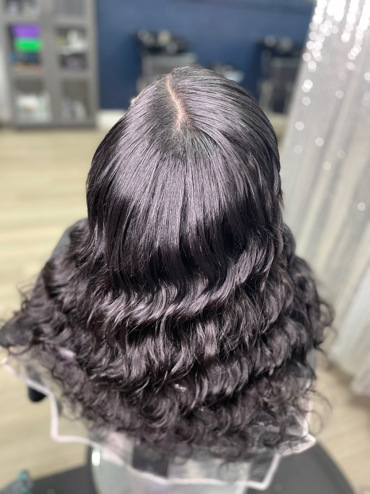 Full Sewin With Natural Leave Out at Hidden beauty by luz in Tampa, FL