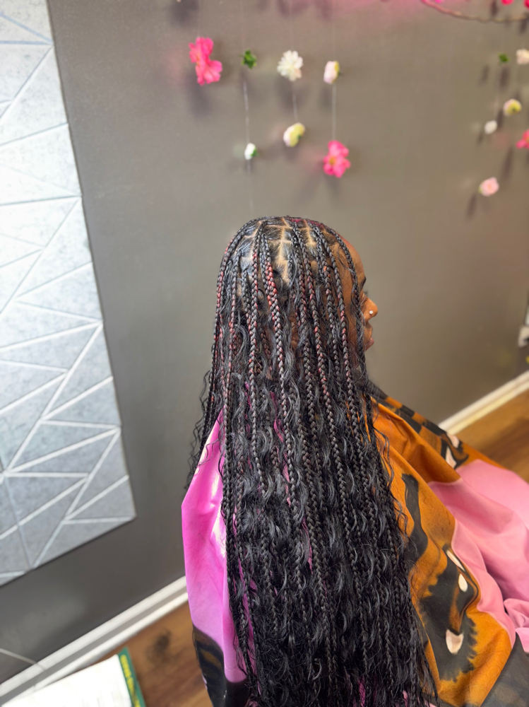 Boho Curls (Synthetic/Human Hair) at SR GLAM HAVEN in Detroit, MI