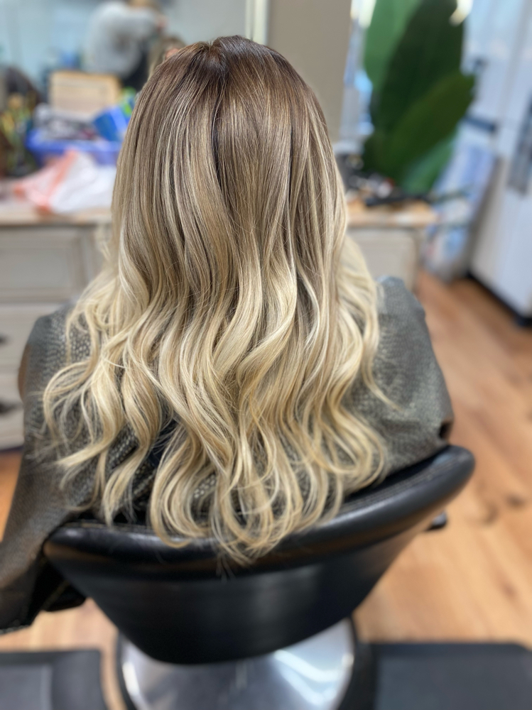Foilayage/balayage at Allie in Rocky Face, GA