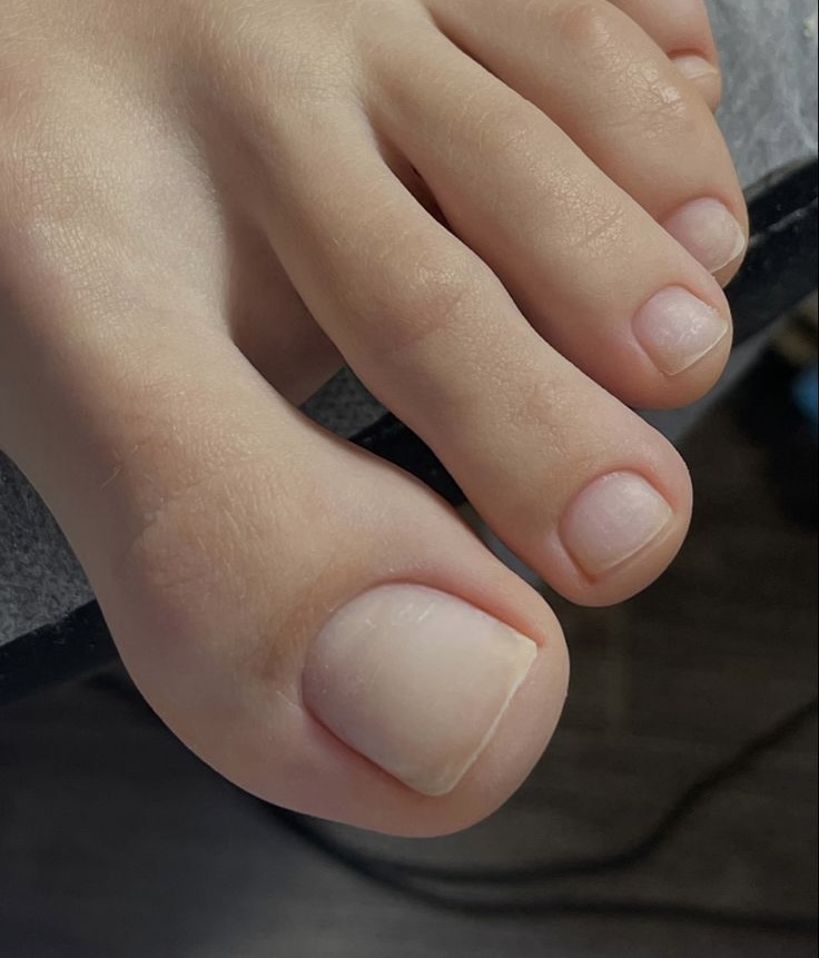 No Polish Pedicure