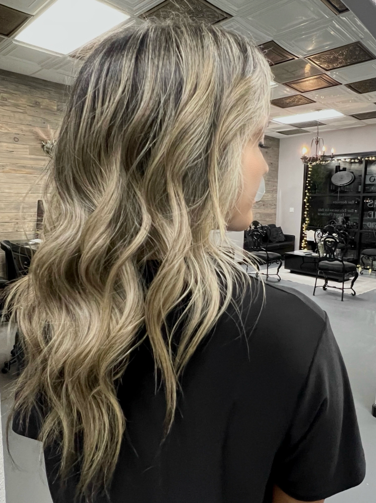 Half Highlight at Juli Phillips | Blonde Boss in Valencia, CA