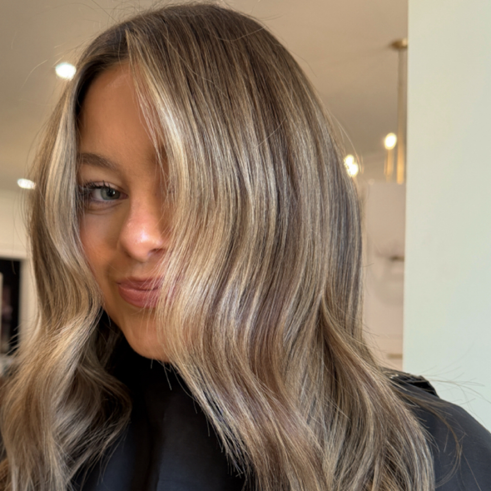 lowlight/reverse balayage at My Hair Grl in Lafayette, LA