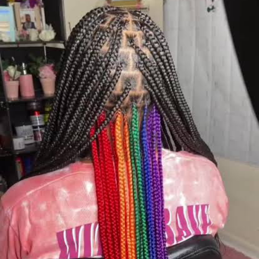 Knotless Braids ✨ at Jay’s Fades & Braids in Fort Scott, KS