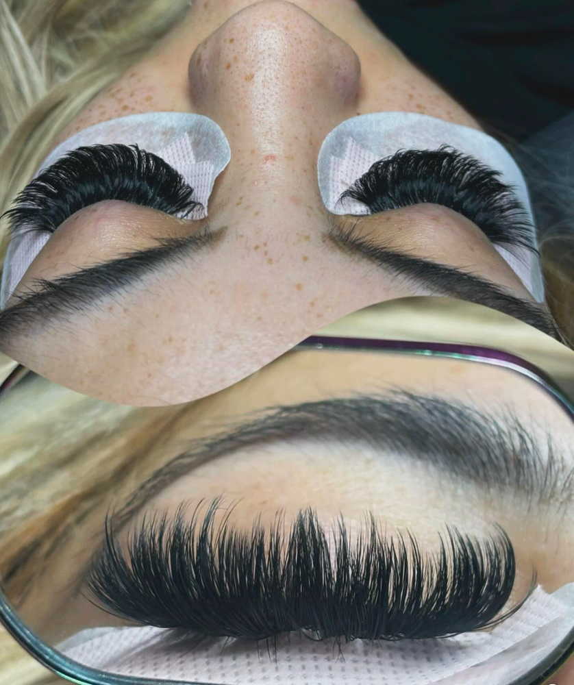 Mega Volume Full Set at Lash & Glow in Odessa, TX