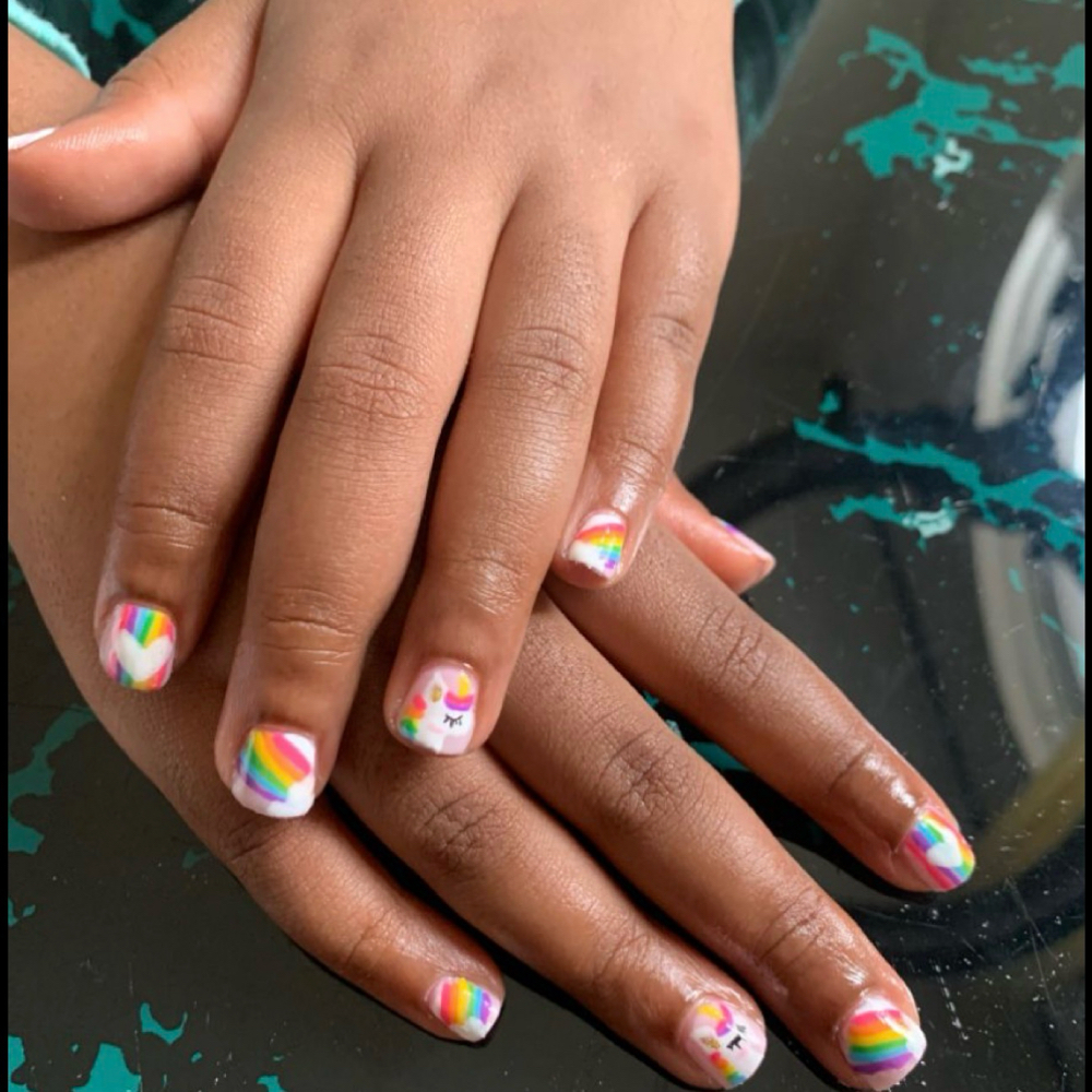 Kids Manicure at Anew Salon in Winchester, IN
