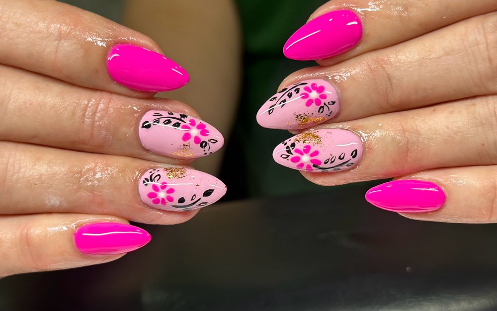 Acrylic Full Set+Pedicure Spa+gel