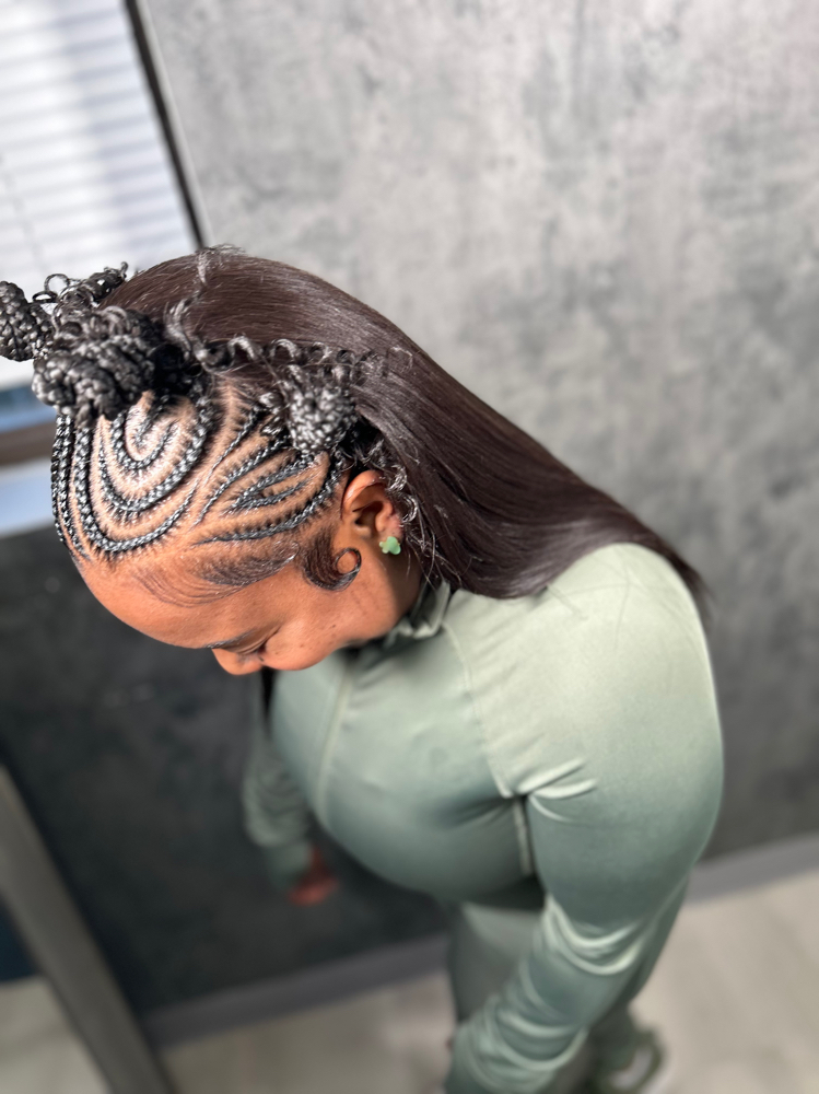 Fulani with Quick Weave