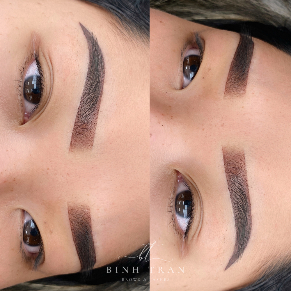 Ombre Powder Brows - Correction