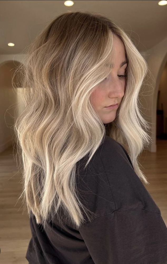 Balayage at Pretty Haven Salon Co. in Bluff Dale, TX