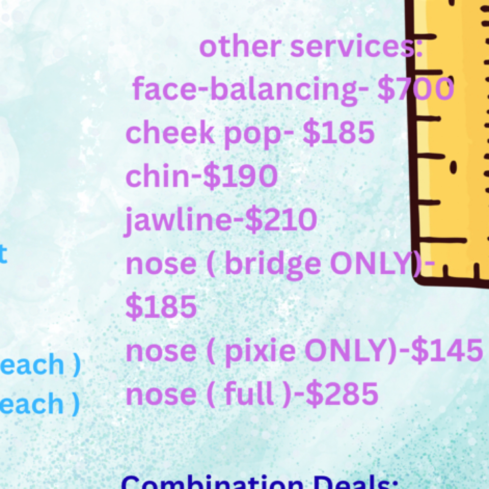 Nose BRIDGE ONLY (AUGUST PRICE ) at beautybydeannette in San Antonio, TX