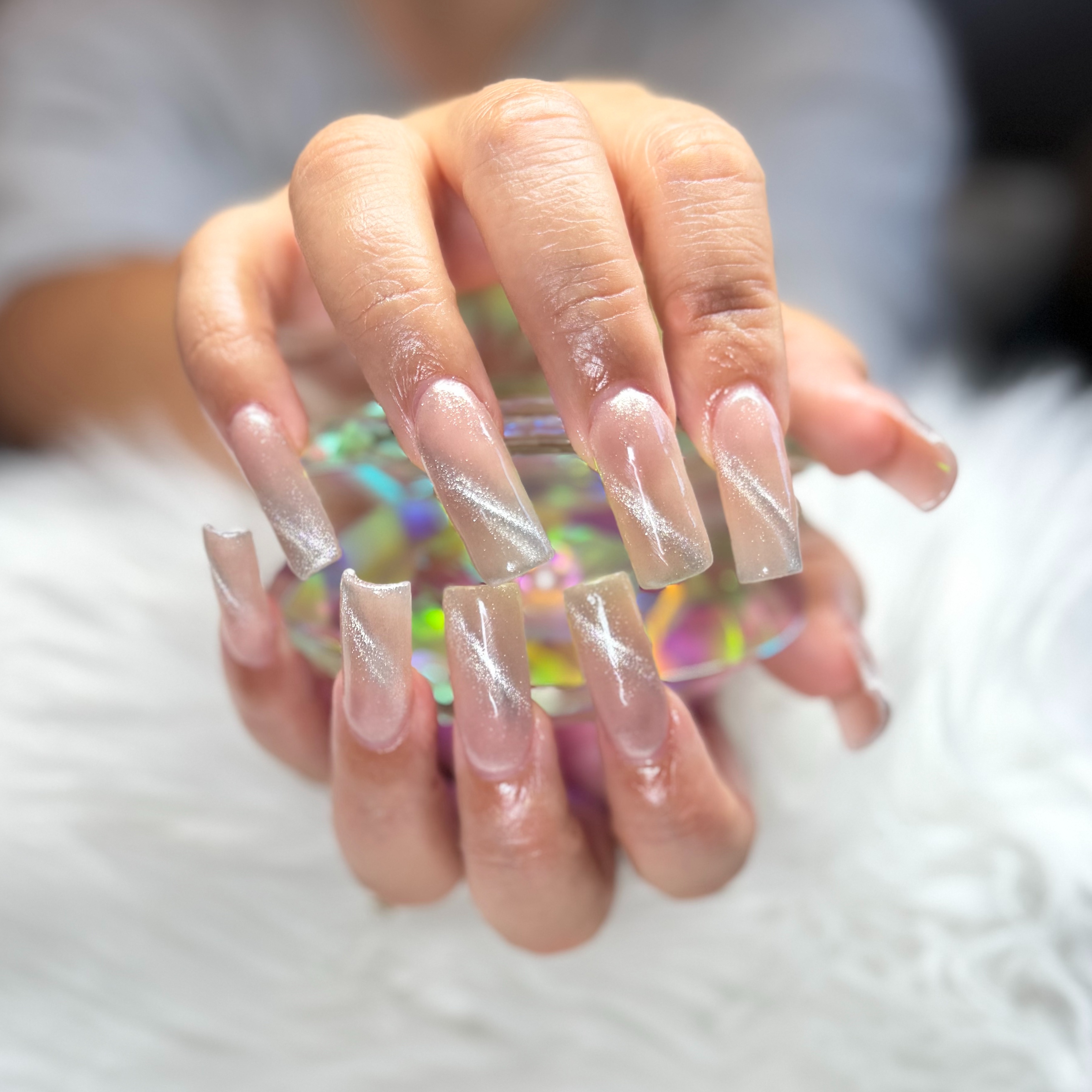 Acrylic Fill at ArtNClaw in Bonita, CA