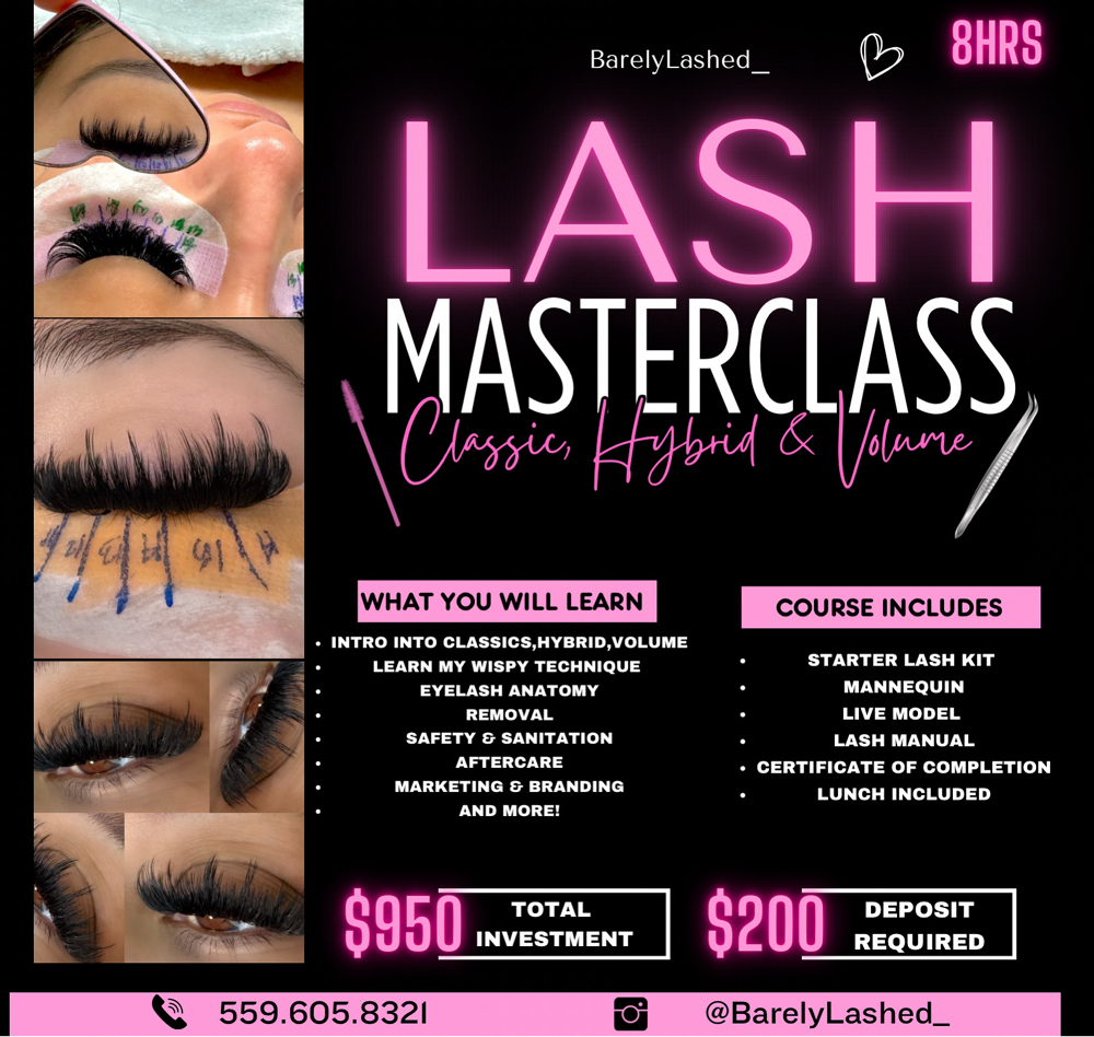 Lash Master class