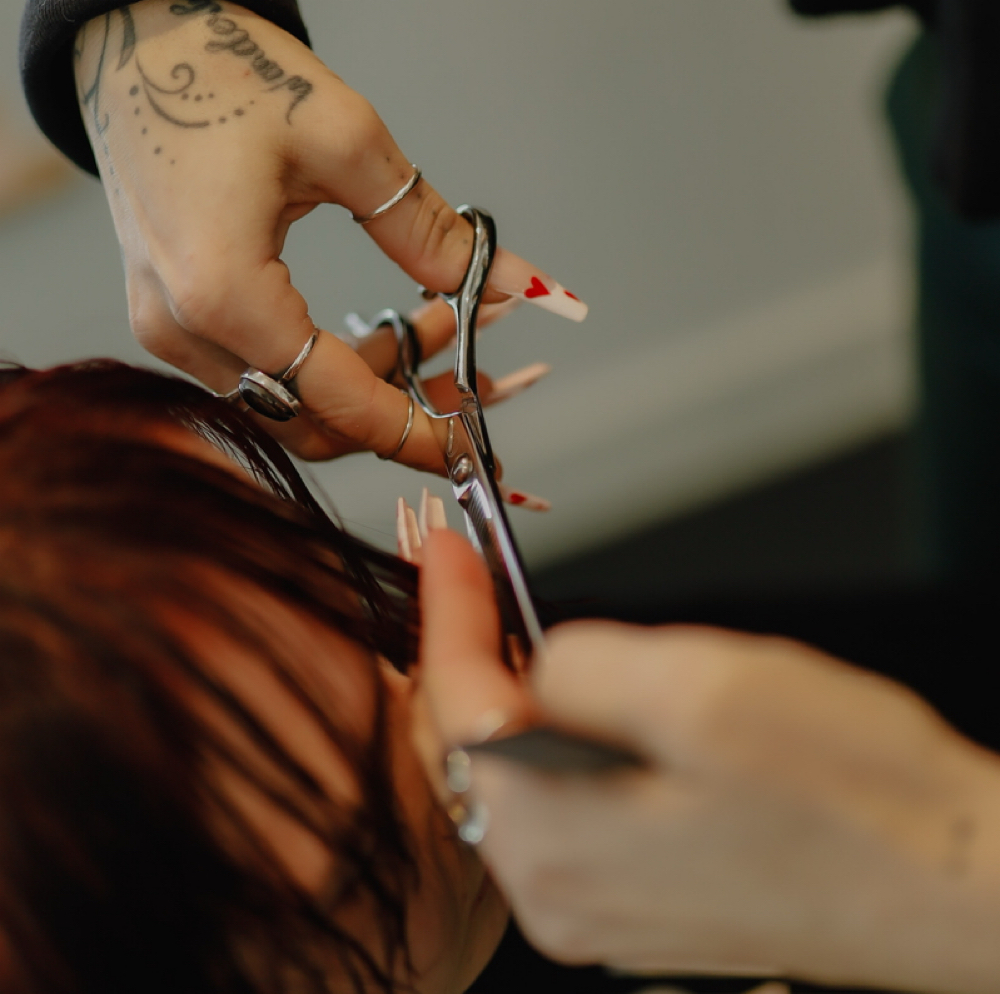 Scissor Hair Cut at House of Prata in New Bedford, MA