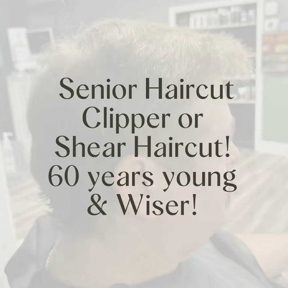 Senior Haircut at Cuts By Ky in Hagerstown, MD