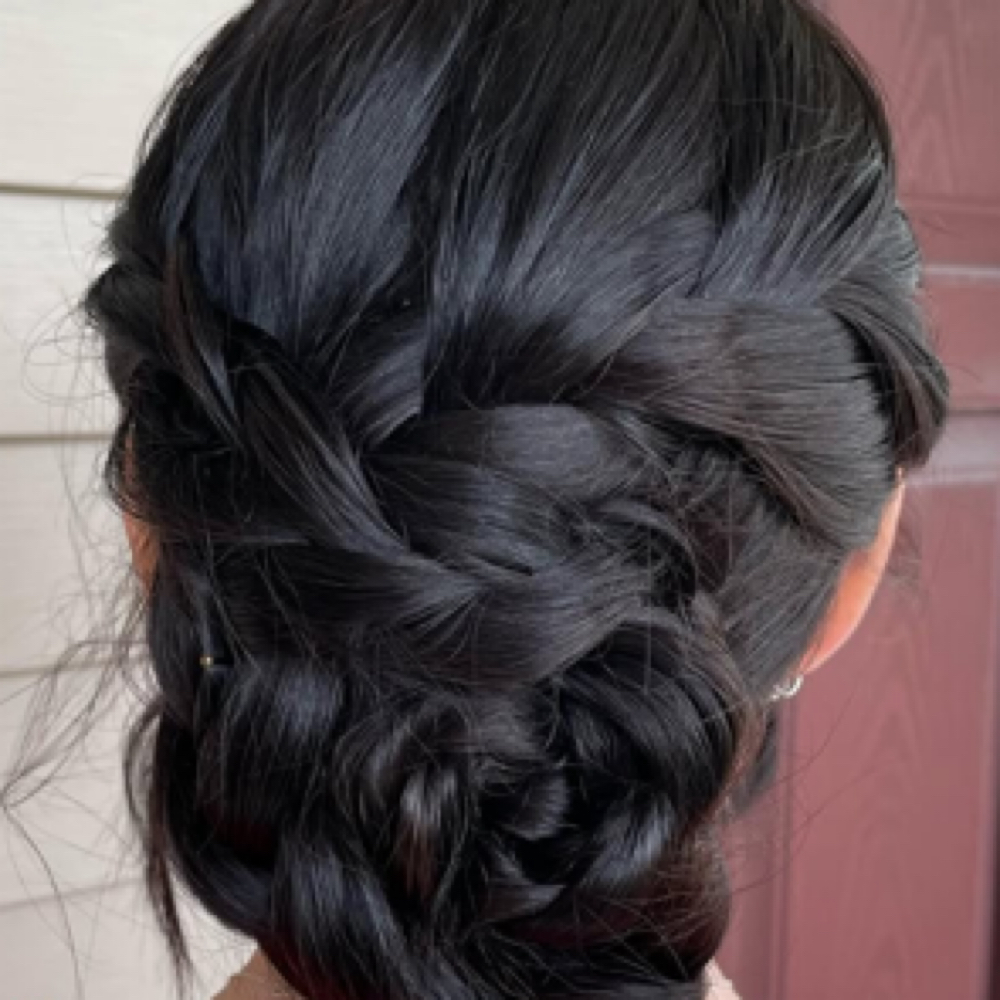 Full Updo- at The Butterfly Loft in Fenton, MI