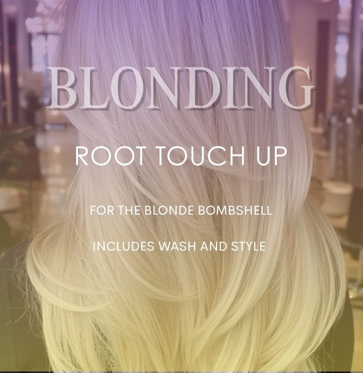 BLONDING ROOT TOUCH UP