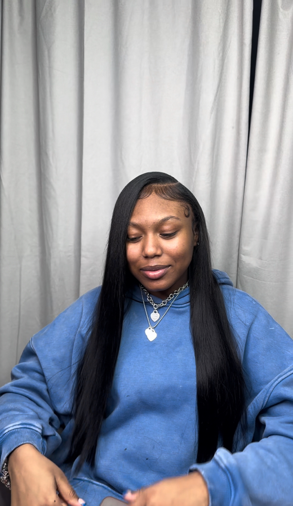 Side Part Quick Weave