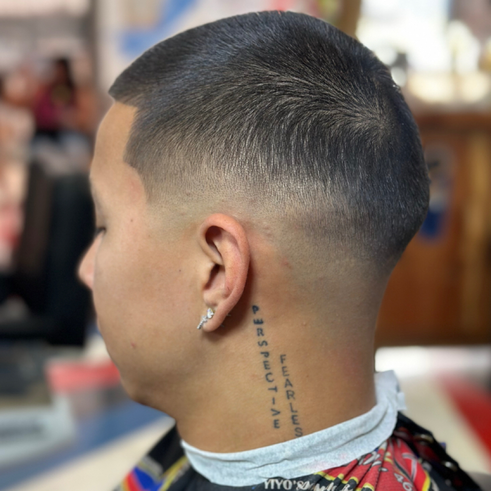 Fade Haircut at Chris_Barber26 in Gainesville, TX